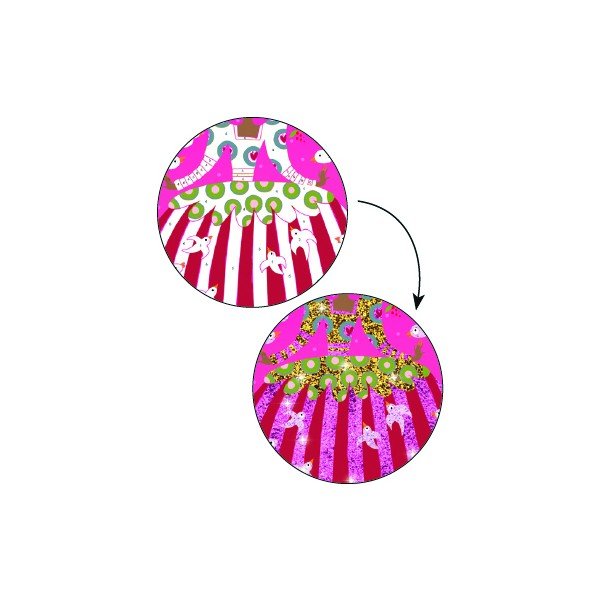 Otroški ustvarjalni set s peskom Djeco Glitter Dancers-image-2