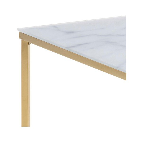 Bela mizica 80x80 cm Alisma - Actona-image-3