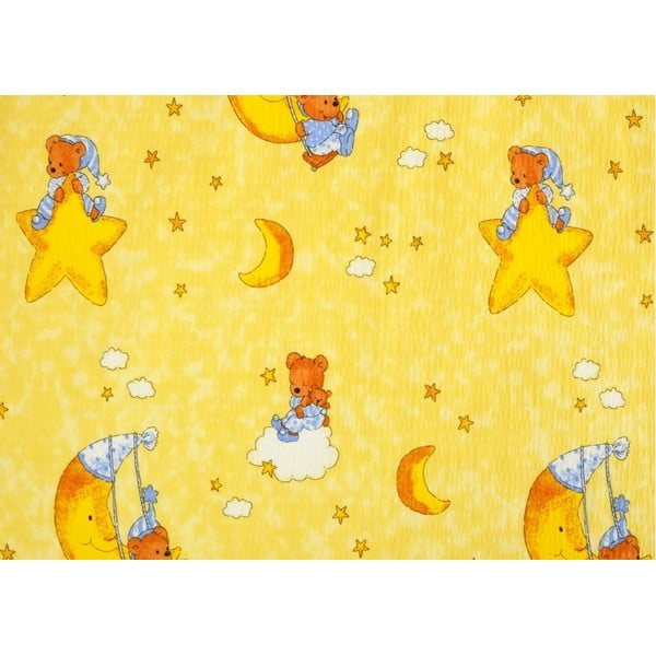 Otroška posteljnina mečkanka 90x135 cm Moon -image-1