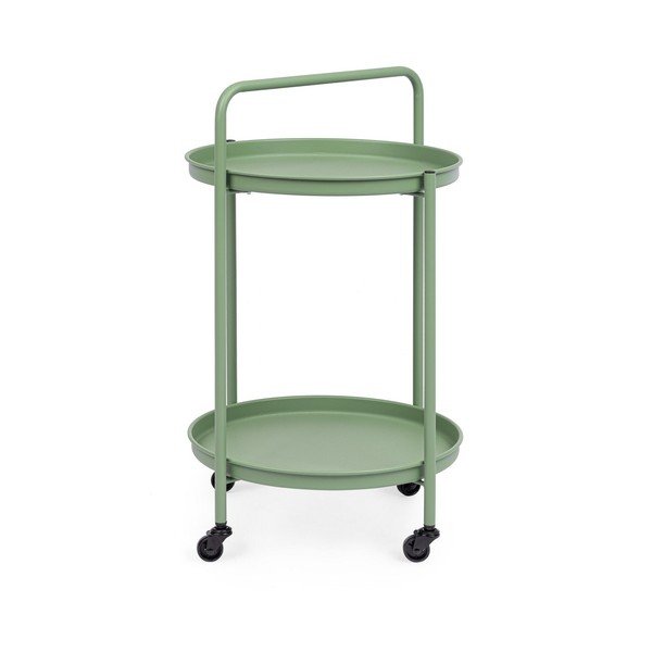 Jeklen servirni voziček na kolesih ø 44,5 cm Austin – Yes Everyday-image-1