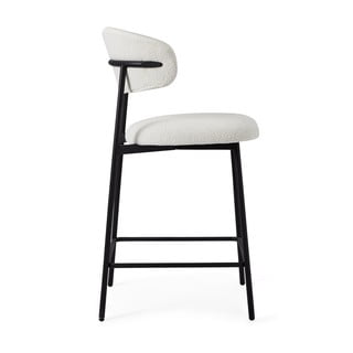 Beli barski stoli v kompletu 2 ks (višina sedeža 65 cm) Diana – Furnhouse