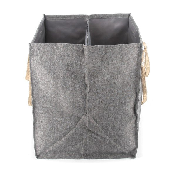 Siv tekstilni koš za perilo 71 l Laundry Hub Tweed duplo – Rolser-image-3