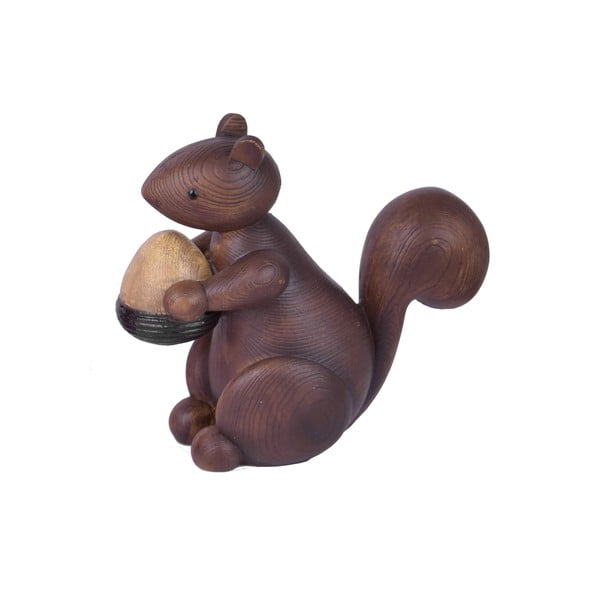 Božični okrasek Ego Dekor Squirrel, višina 12 cm
