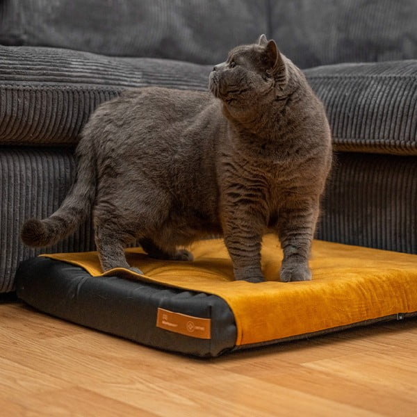 Rumena prevleka za ležišče za pse 90x70 cm Ori XL – Rexproduct-image-1