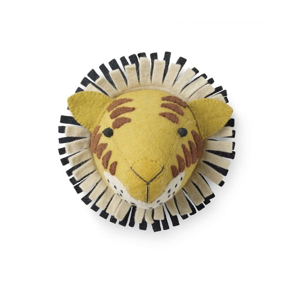 Volnena dekoracija v obliki živali Mr. Fox Tiger