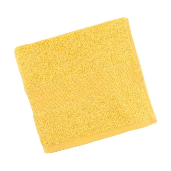 Rumena brisača iz čistega bombaža Foutastic, 50 x 90 cm-image-2