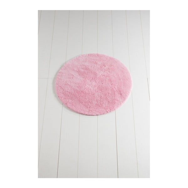 Rožnata kopalniška preproga Colors of Cap, ⌀ 90 cm