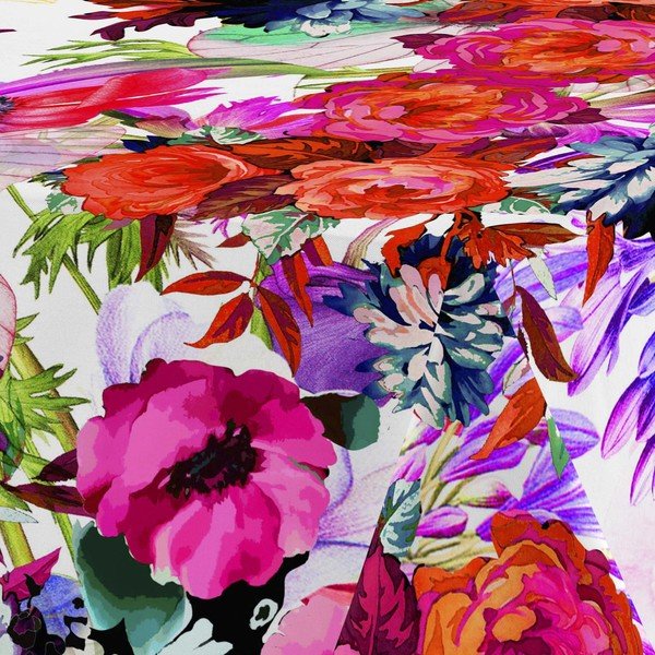 Bombažni prt Happy Friday Basic Flowery, 250 x 150 cm-image-1