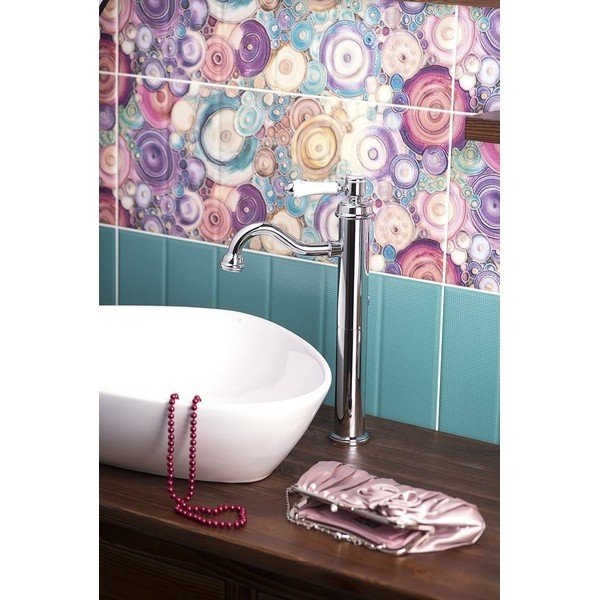 Stoječa armatura za umivalnik v sijajno srebrni barvi Vienna – Sapho-image-2