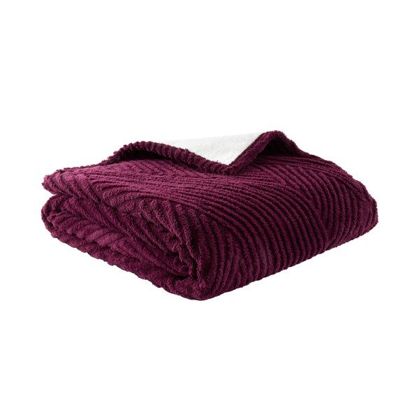 Temno vijolično pregrinjalo 230x220 cm Heat Buddy Super Thermal – Catherine Lansfield