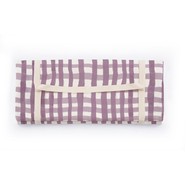Piknik odeja Really Nice Things Vichy, 130 x 170 cm