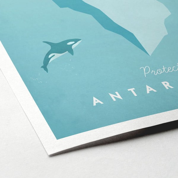 Plakat Travelposter Antarktika, A3-image-2