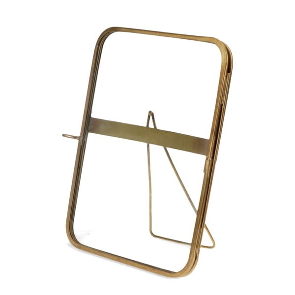 Kovinski stoječ okvir v zlati barvi 14x18 cm – Rex London