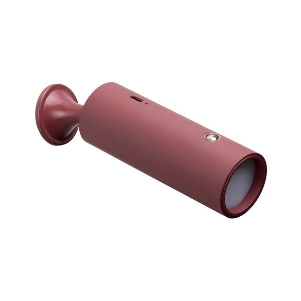 Bordo rdeče aluminijasto LED točkovno svetilo z upogljivo konstrukcijo Paris – Leitmotiv