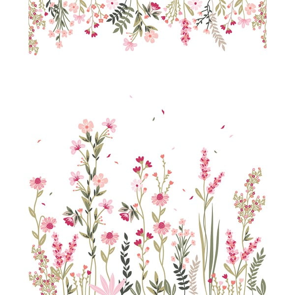 Otroška tapeta 200 cm x 248 cm A Field Of Flowers – Lilipinso