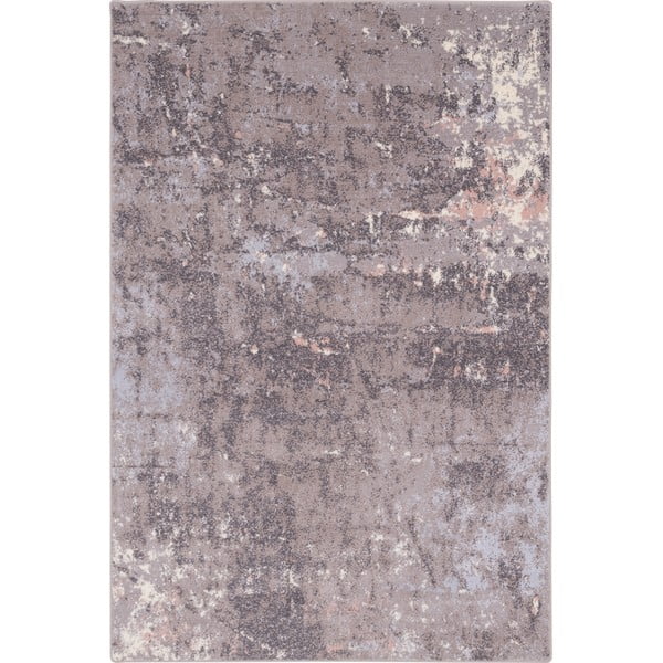 Siva volnena preproga 133x180 cm Goda – Agnella