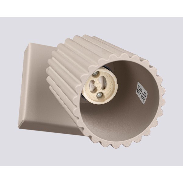 Sivorjavo kovinsko točkovno svetilo 8x16 cm Gleam – Sollux-image-4