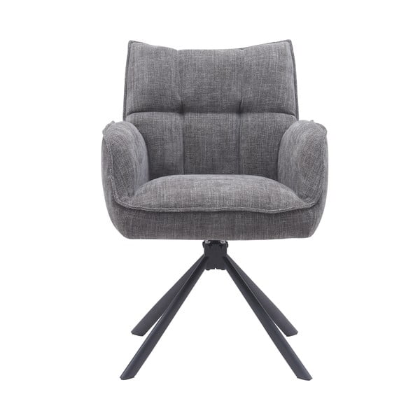 Sivi oblazinjeni jedilni stoli v kompletu 2 ks Marilla – Unique Furniture-image-4