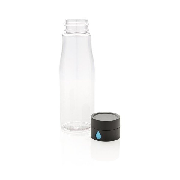 XD Design Aqualicious prozorna potovalna steklenička, 600 ml-image-1