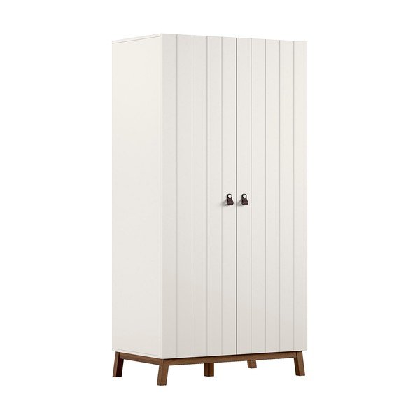 Bež otroška garderobna omara 99x196x58 cm Sezane – Vipack
