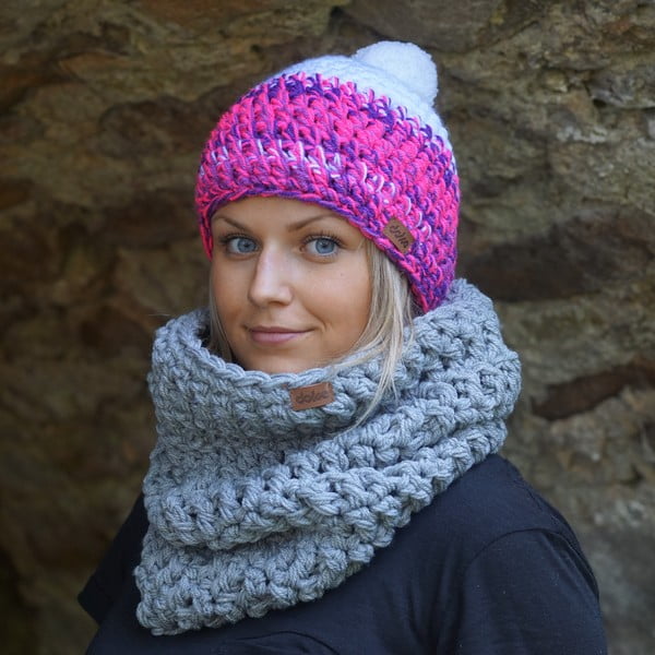 Ročno kvačkana kapa DOKE Erin-image-2