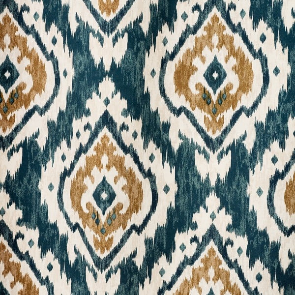 Modre zavese v kompletu 2 ks 168x229 cm Suri Geo – Pineapple Elephant-image-3