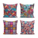Prevleke za blazino v kompletu 4 ks 45x45 cm Mandala Tiles – Minimalist Cushion Covers