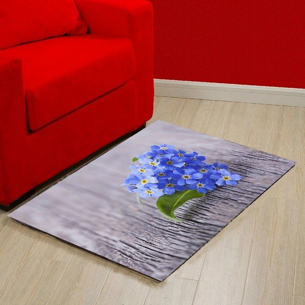 Vinilna preproga Blue, 52 x 75 cm-image-2