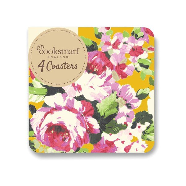 Komplet 4 Cooksmart England Patchwork podstavkov za podstavke-image-1