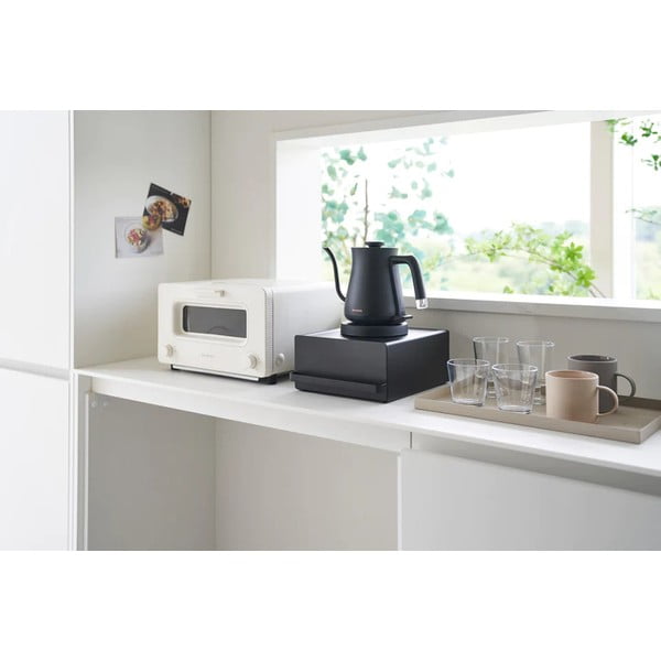 Črna škatla za čaj Tower – YAMAZAKI-image-2