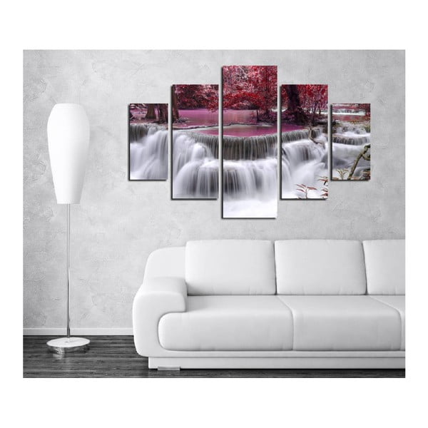 Večdelna slika Waterfall, 92 x 56 cm-image-1