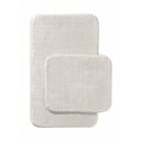 Kremno bele kopalniške preproge v kompletu 2 ks 50x90 cm Plush – Mila Home