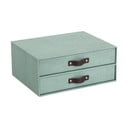 Zelen kartonast organizator za predale Birger Canvas Paper Laminate – Bigso