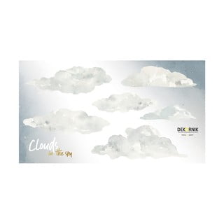 Komplet stenskih nalepk z motivom oblaka Dekornik