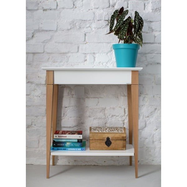 Bela konzolna mizica Ragaba Mimo, širina 65 cm-image-1