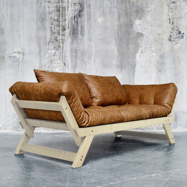 Kavč Karup Vintage Bebop Natural/Cognac-image-1