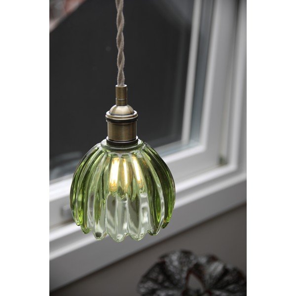 Zelena viseča svetilka ø 13 cm Gota – Markslöjd-image-1