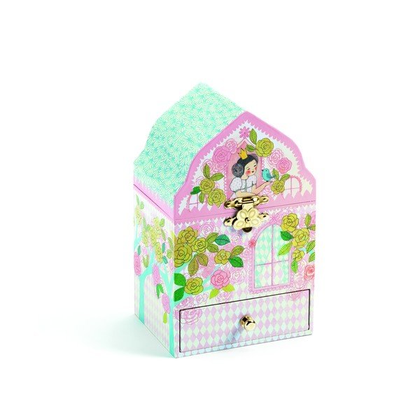 Lesena glasbena skrinja Djeco Princess-image-2