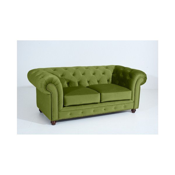 Zelen kavč Max Winzer Orleans Velvet, 196 cm-image-3