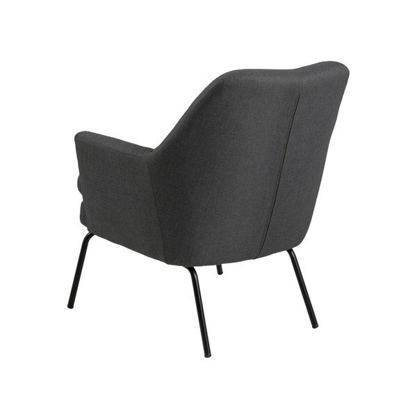 Temno siv fotelj Actona Chisa-image-2