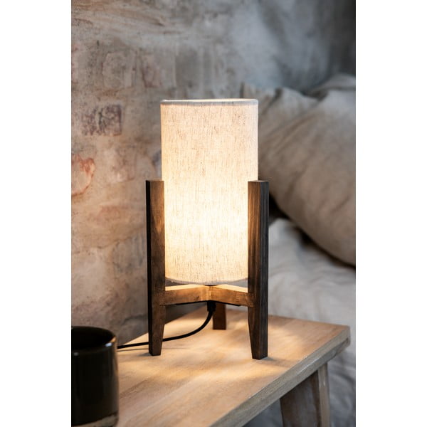 Bež namizna svetilka s tekstilnim senčilom (višina 33,5 cm) Eruca – Markslöjd-image-2