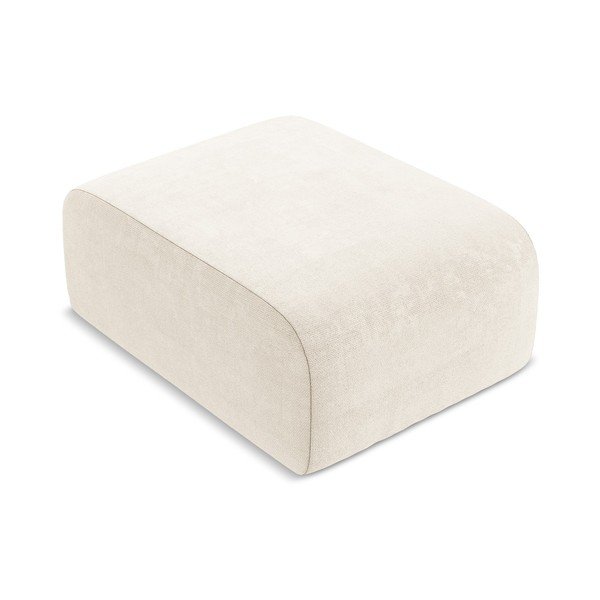 Bež tabure iz šenilje Lani – Makamii-image-1