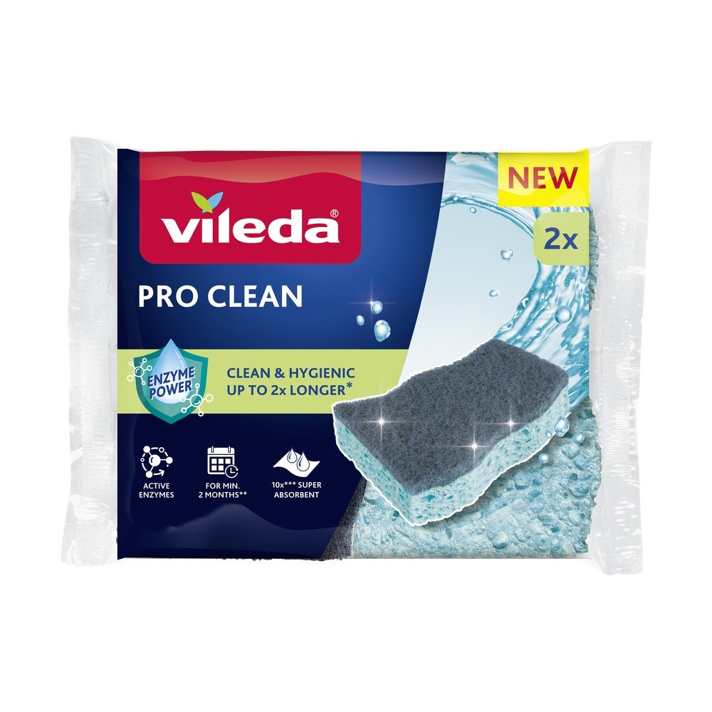 Gobice za pomivanje posode v kompletu 4 ks Pro Clean