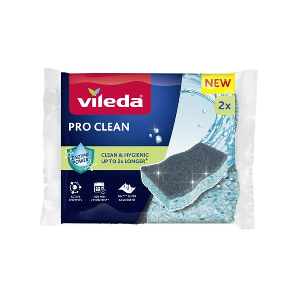 Gobice za pomivanje posode v kompletu 4 ks Pro Clean – Vileda
