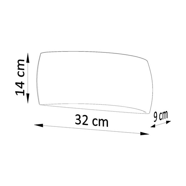 Bela stenska svetilka Sollux Palermo-image-3