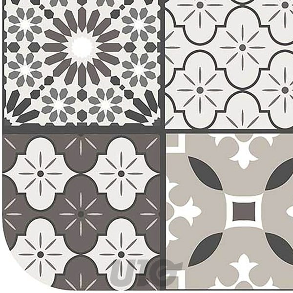 Siva preproga 45x75 cm Gaston – douceur d'intérieur-image-1