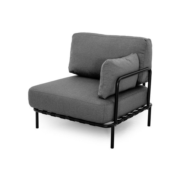 Temno siv modul vrtne sedežne garniture (s kotom po izbiri) Salve – Sit Sit-image-2