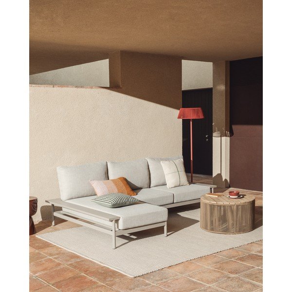 LED prenosljiva/stoječa zunanja svetilka s solarnim panelom (višina 160 cm) Aldet – Kave Home-image-3