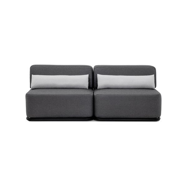 Temno siv vrtni modularni kavč 204 cm Straw – Sit Sit-image-2