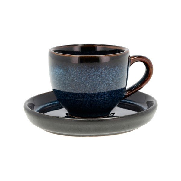 Črno-modra keramična skodelica za espresso 70 ml Gastro Dark Blue/Black – Bitz